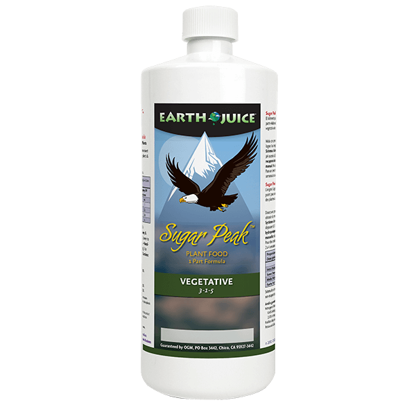 Earth Juice Sugar Peak Vegetative bottle image